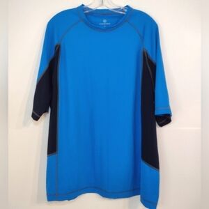 Lands' End men's short sleeve Nylon stretch shirt size (XXL)